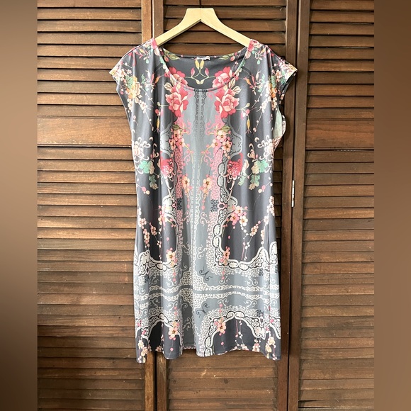 Johnny Was Heidi Tunic with Vibrant Embroidery - Picture 1 of 5